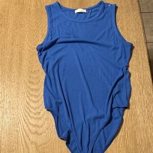 Heatherly Ribbed Bodysuit Women’s Large